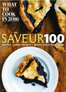 SAVEUR 100 2016 - Cover